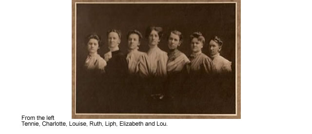 Eliphalet and Carrie Bodwell daughters